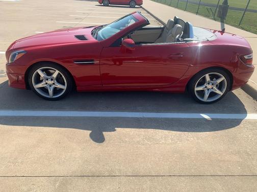 Red 2012 Mercedes-Benz SLK-Class SLK 350