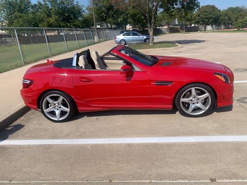 Red 2012 Mercedes-Benz SLK-Class SLK 350