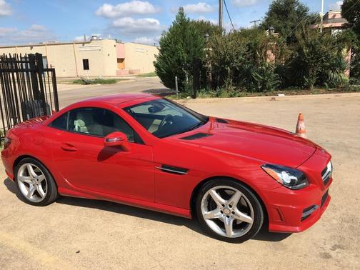 Red 2012 Mercedes-Benz SLK-Class SLK 350