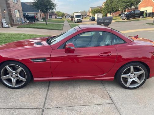 Red 2012 Mercedes-Benz SLK-Class SLK 350