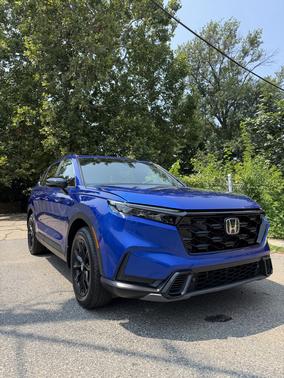 Blue 2025 Honda CR-V Hybrid Sport-L