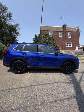 Blue 2025 Honda CR-V Hybrid Sport-L