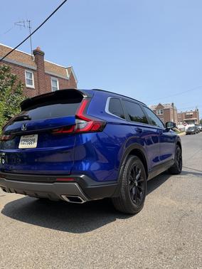 Blue 2025 Honda CR-V Hybrid Sport-L