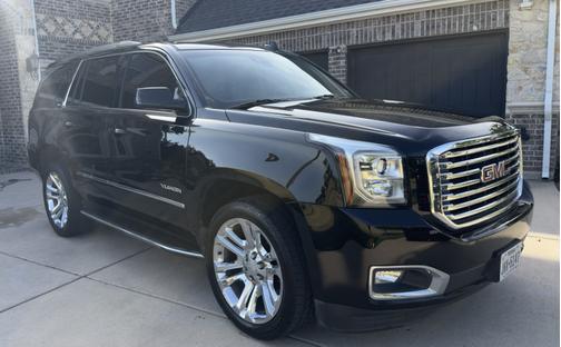 Black 2017 GMC Yukon SLT