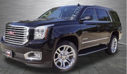 Black 2017 GMC Yukon SLT