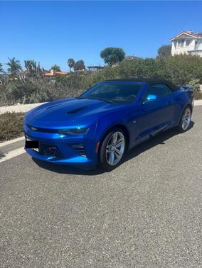Blue 2017 Chevrolet Camaro 2SS