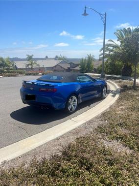 Blue 2017 Chevrolet Camaro 2SS