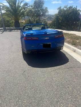 Blue 2017 Chevrolet Camaro 2SS