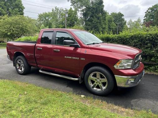 Red 2012 RAM 1500 Big Horn