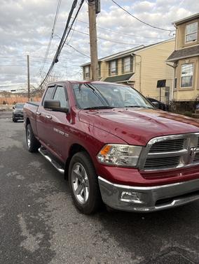 Red 2012 RAM 1500 Big Horn