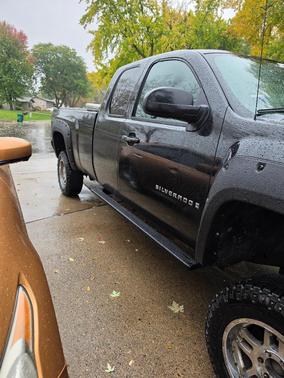 Black 2007 Chevrolet Silverado 1500 LTZ Extended Cab