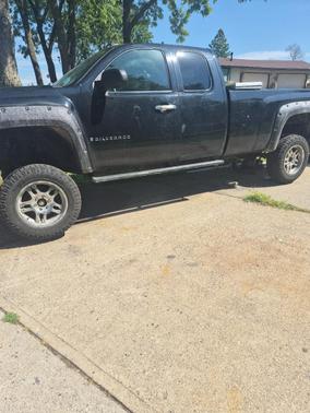 Black 2007 Chevrolet Silverado 1500 LTZ Extended Cab