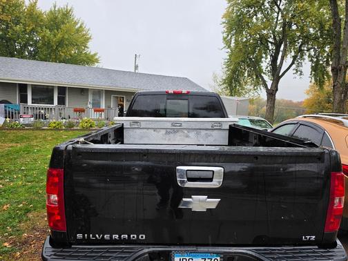 Black 2007 Chevrolet Silverado 1500 LTZ Extended Cab
