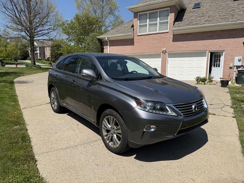 Gray 2013 Lexus RX 450h Base