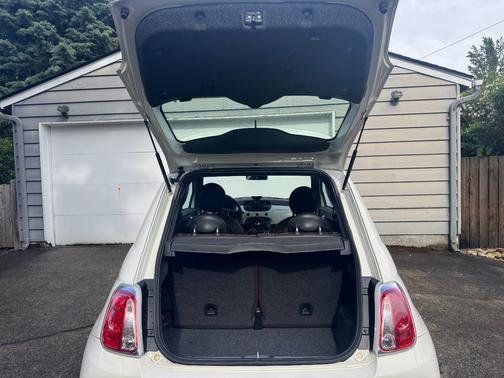 White 2012 FIAT 500 Sport
