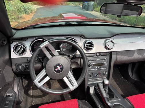 Red 2007 Ford Mustang GT