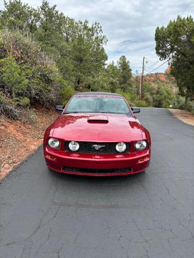 Red 2007 Ford Mustang GT