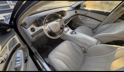 Blue 2015 Mercedes-Benz S-Class S 550 4MATIC