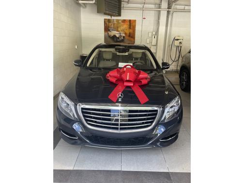 Blue 2015 Mercedes-Benz S-Class S 550 4MATIC