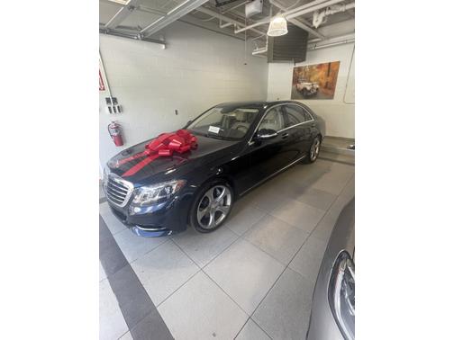 Blue 2015 Mercedes-Benz S-Class S 550 4MATIC