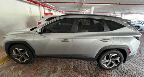 Gray 2023 Hyundai TUCSON SEL