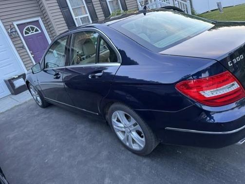 Blue 2012 Mercedes-Benz C-Class C 300 4MATIC Luxury