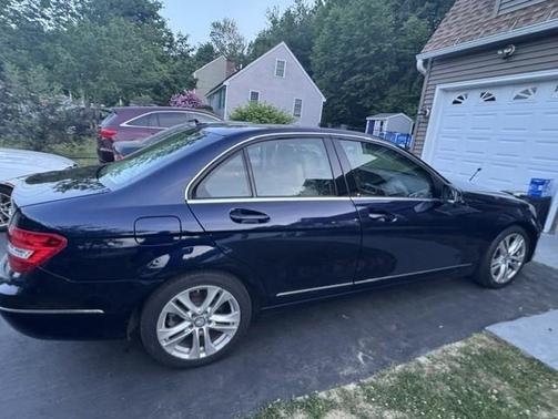 Blue 2012 Mercedes-Benz C-Class C 300 4MATIC Luxury
