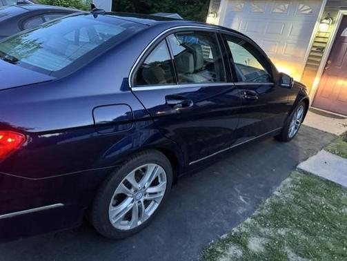 Blue 2012 Mercedes-Benz C-Class C 300 4MATIC Luxury