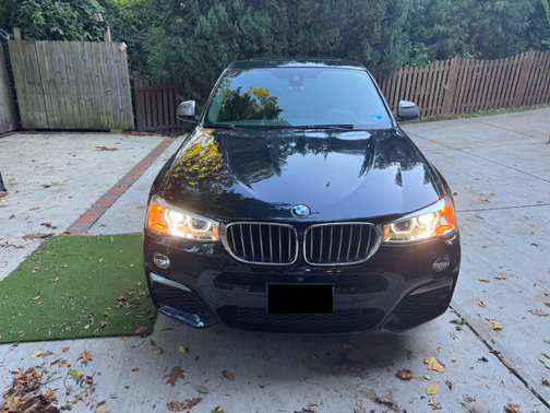 Black 2017 BMW X4 M40i