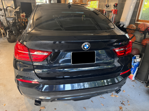 Black 2017 BMW X4 M40i