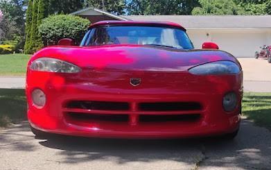 Red 1994 Dodge Viper RT-10