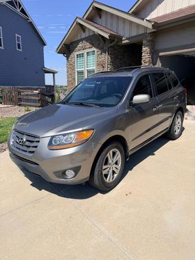Gray 2011 Hyundai SANTA FE Limited