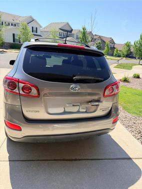 Gray 2011 Hyundai SANTA FE Limited