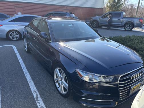 Blue 2016 Audi A6 3.0T Premium Plus