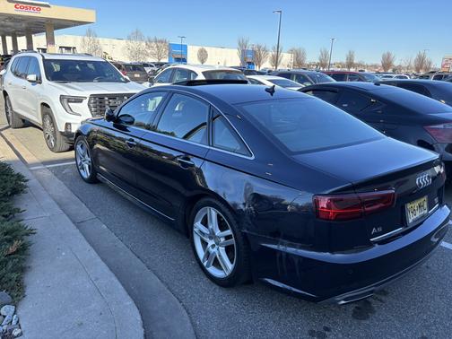 Blue 2016 Audi A6 3.0T Premium Plus
