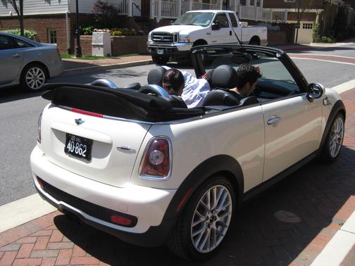 White 2009 MINI Cooper John Cooper Works