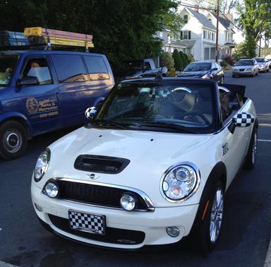 White 2009 MINI Cooper John Cooper Works