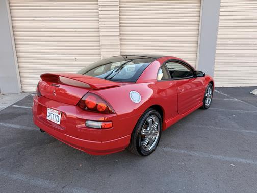 Red 2000 Mitsubishi Eclipse GT