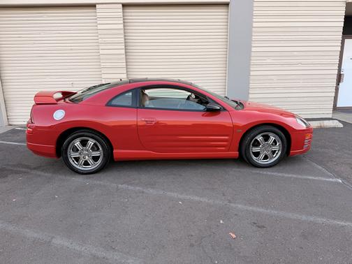 Red 2000 Mitsubishi Eclipse GT