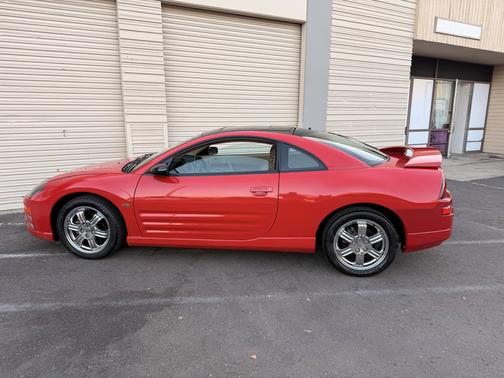 Red 2000 Mitsubishi Eclipse GT