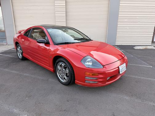 Red 2000 Mitsubishi Eclipse GT