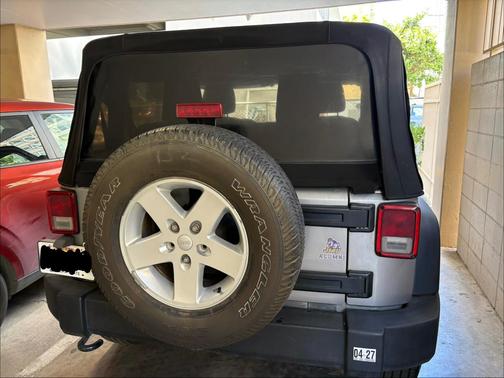 Silver 2013 Jeep Wrangler Sport
