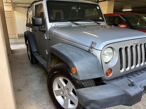 Silver 2013 Jeep Wrangler Sport