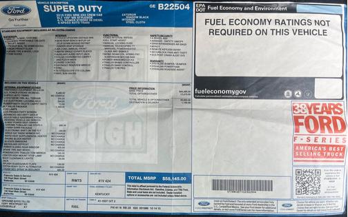 Black 2016 Ford F-350 XLT