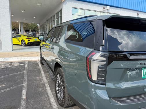 Gray 2025 Chevrolet Suburban Z71
