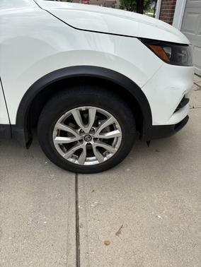 White 2020 Nissan Rogue Sport S