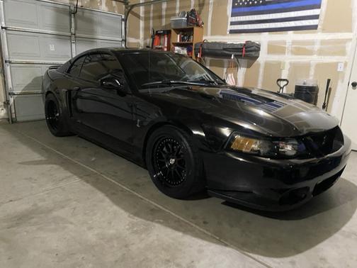 Black 2003 Ford Mustang SVT Cobra