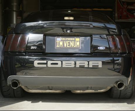 Black 2003 Ford Mustang SVT Cobra