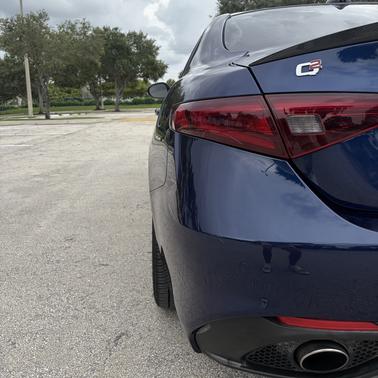 Blue 2017 Alfa Romeo Giulia Ti