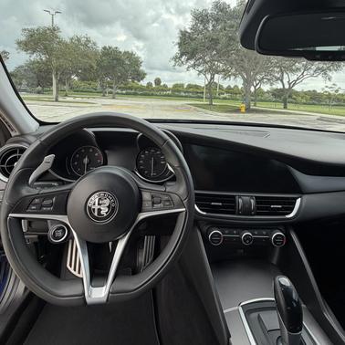 Blue 2017 Alfa Romeo Giulia Ti